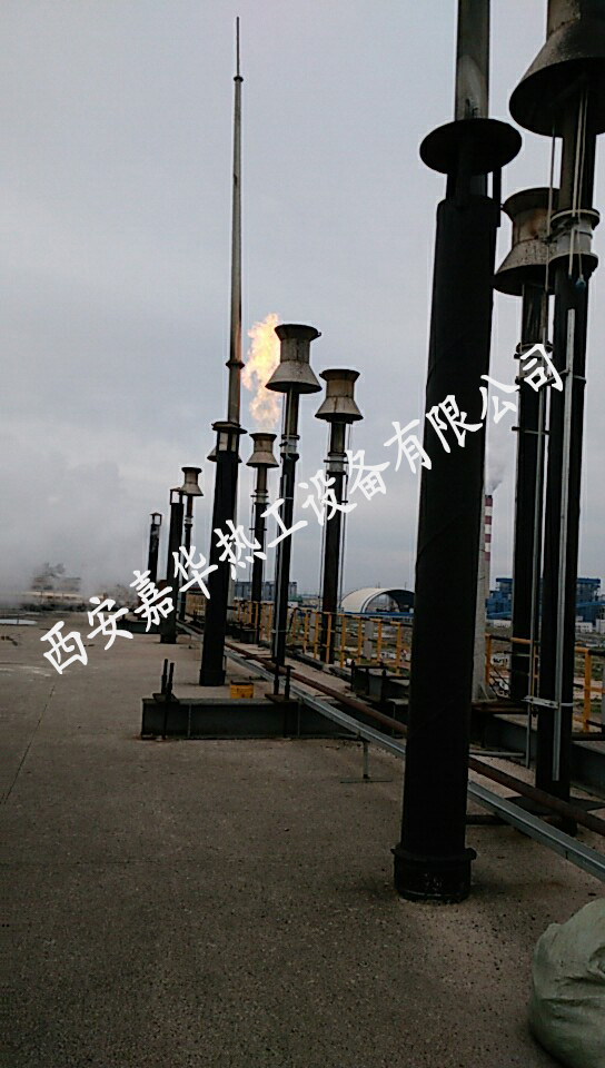 發生爐煤氣放散點火
