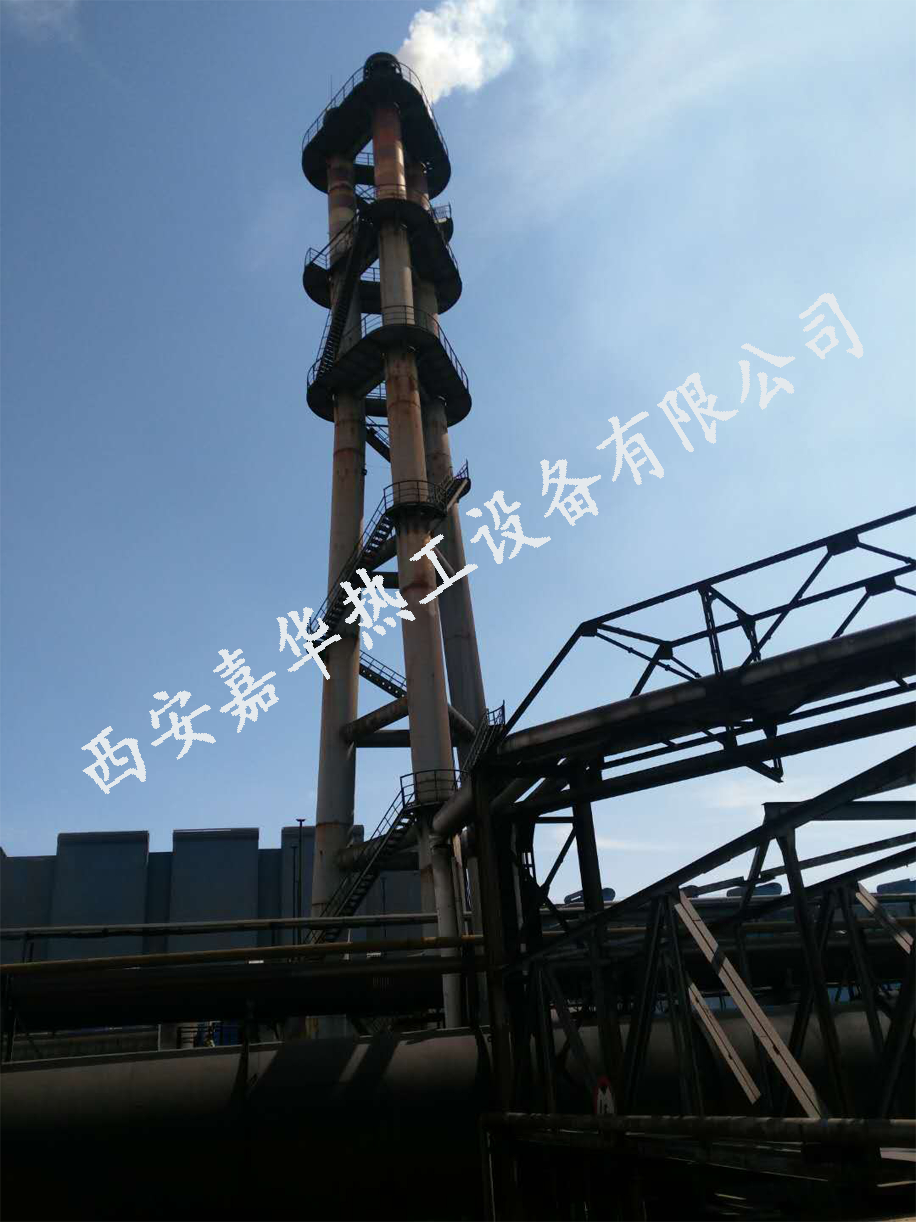 嘉華熱工轉爐煤氣放散點火