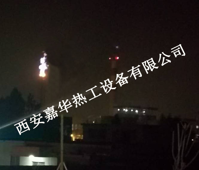 高爐煤氣放散點火