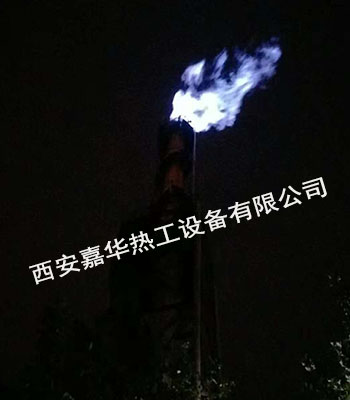 江西萍鋼9套高爐煤氣放散點火成功