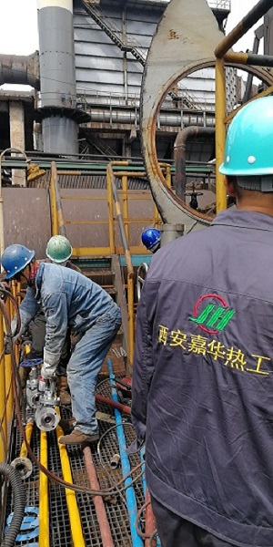 高爐煤氣放散點火