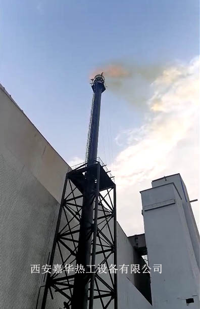 高爐煤氣放散點火