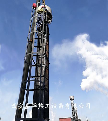 內蒙古某焦化廠焦爐煤氣點火施工中
