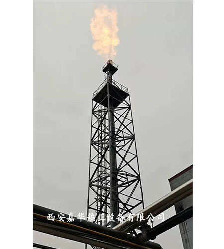內蒙焦化廠焦爐煤氣放散點火成功