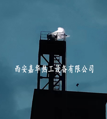 臨汾市鋼廠高爐煤氣放散點火成功